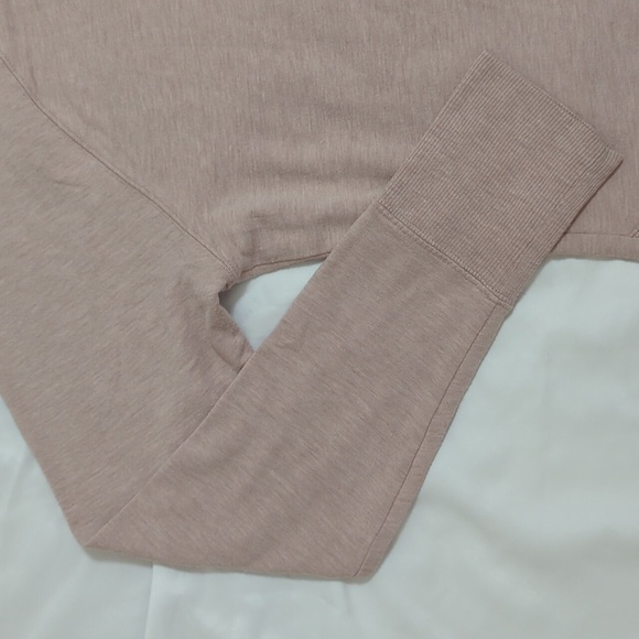 Athleta Mindset Pullover Sweatshirt, Color Mocha Latte Size SP - Picture 6 of 15